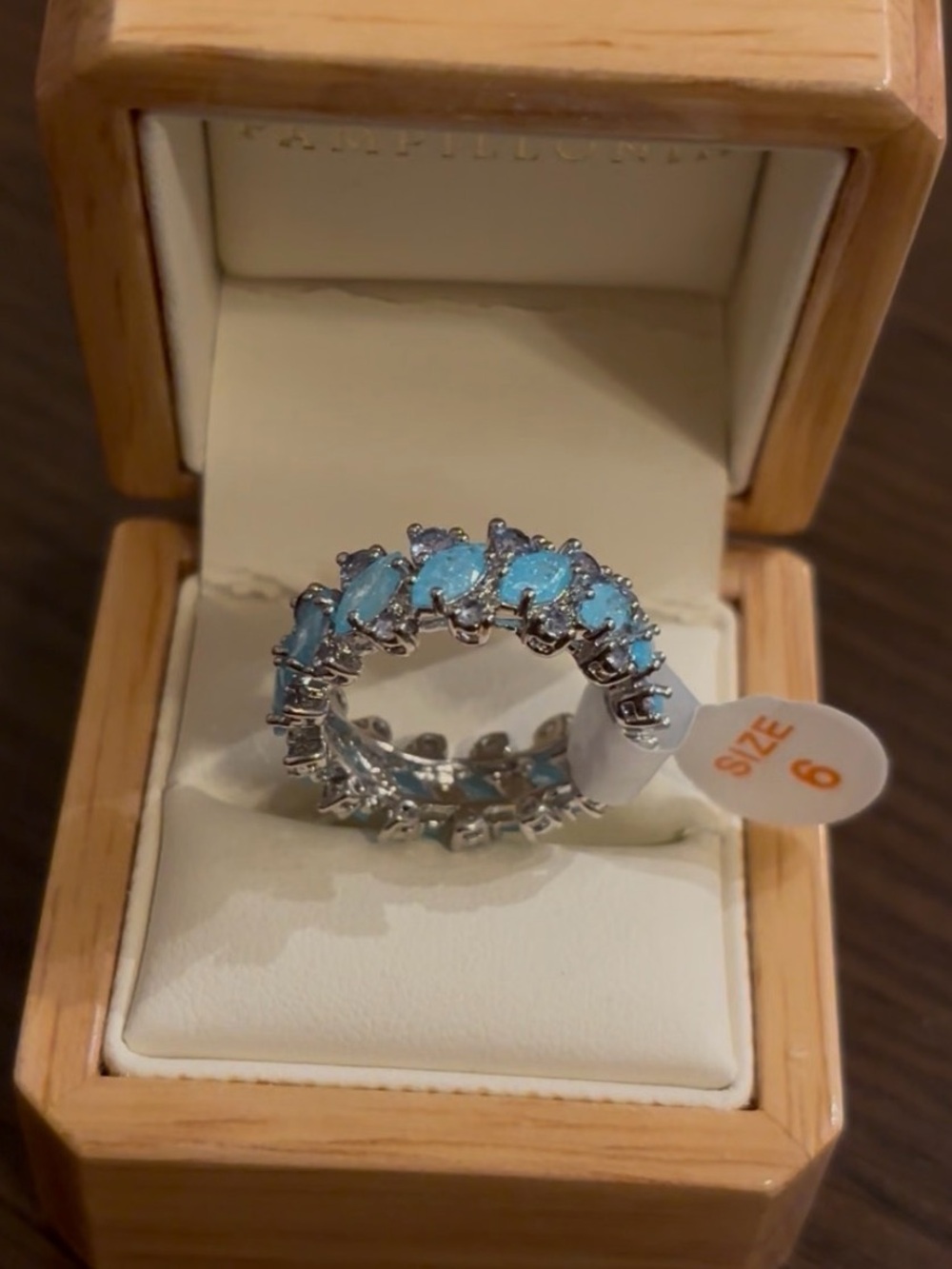 Bomb Party Ring Size 6 Silver- Ring G
